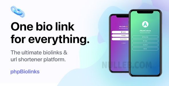 66biolinks v25.0.0 – Bio Links, URL Shortener & QR Codes Generator (SAAS)